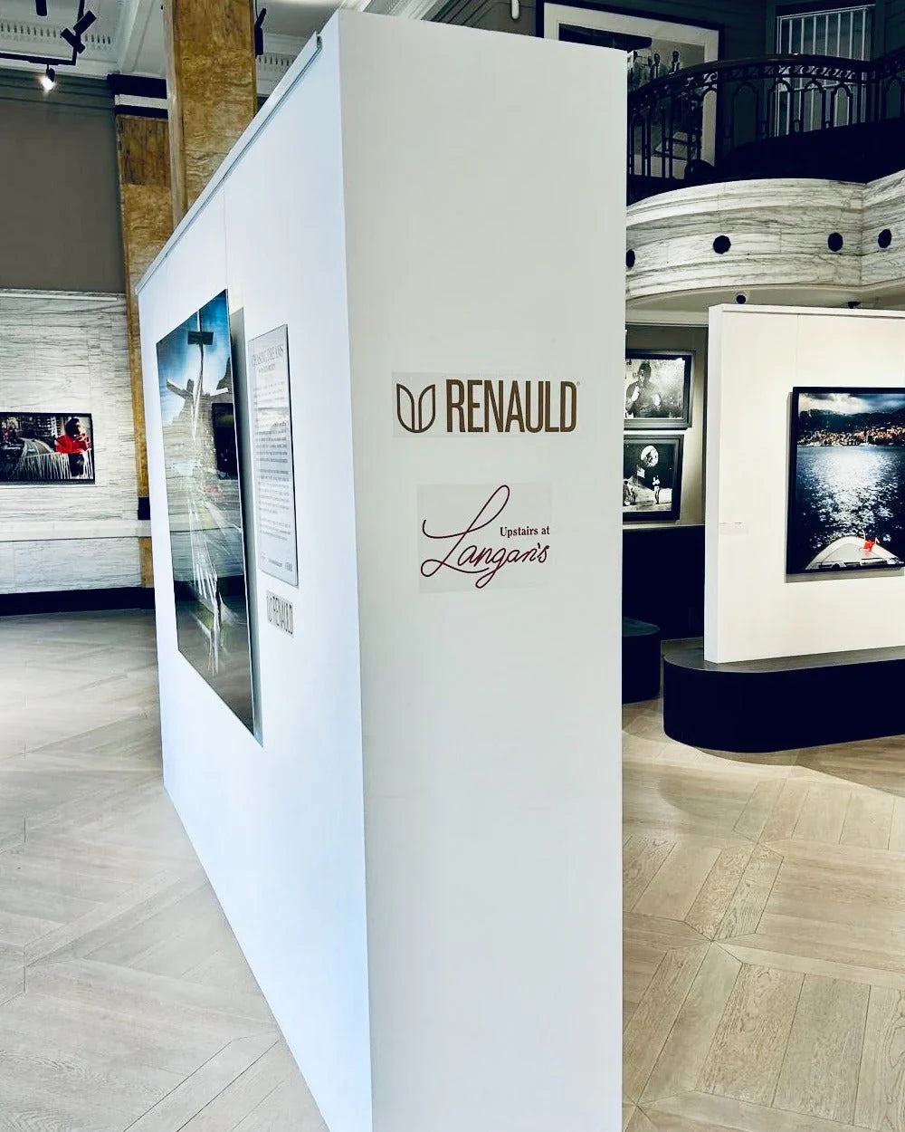 Renauld at Iconic Galleries with NY's David Drebin