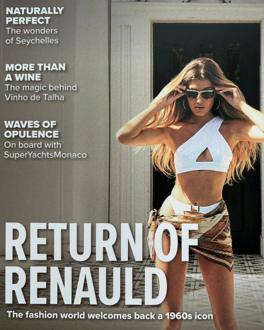 Renauld on the Cover of The Luxury Report