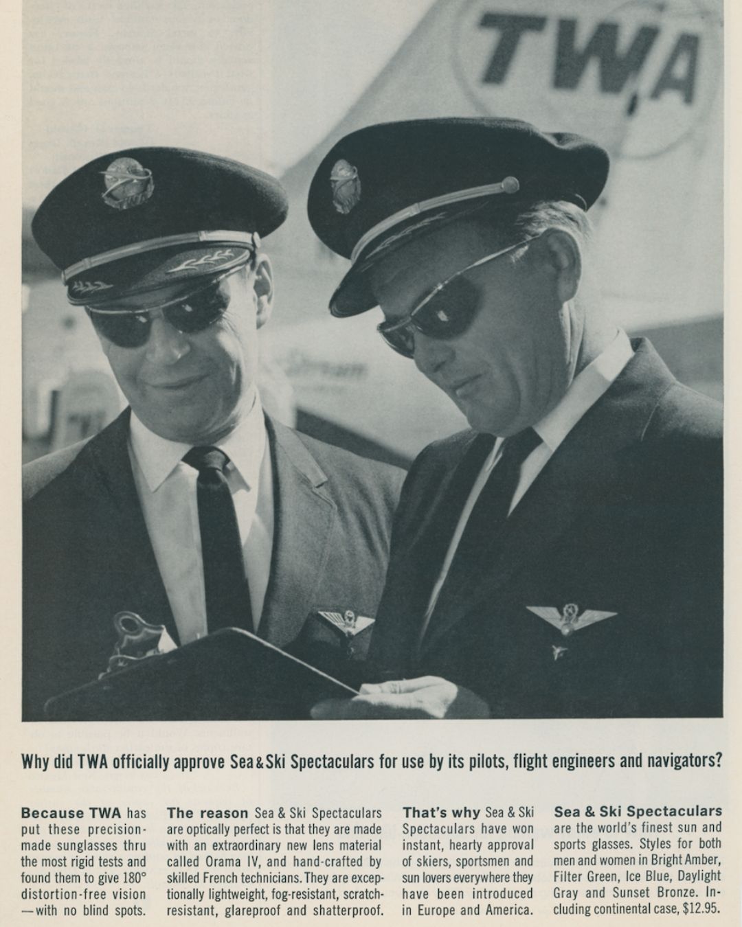 Vintage Poster - The TWA Pilots, 1963