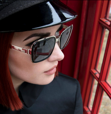 The 'Linka' Palladium - Cool Grey (Deeper Frame)