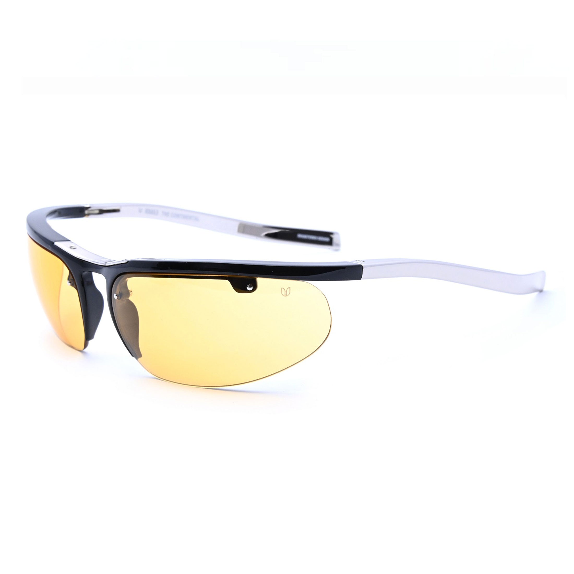 The Continental™ - Black with Palladium arms - Yellow