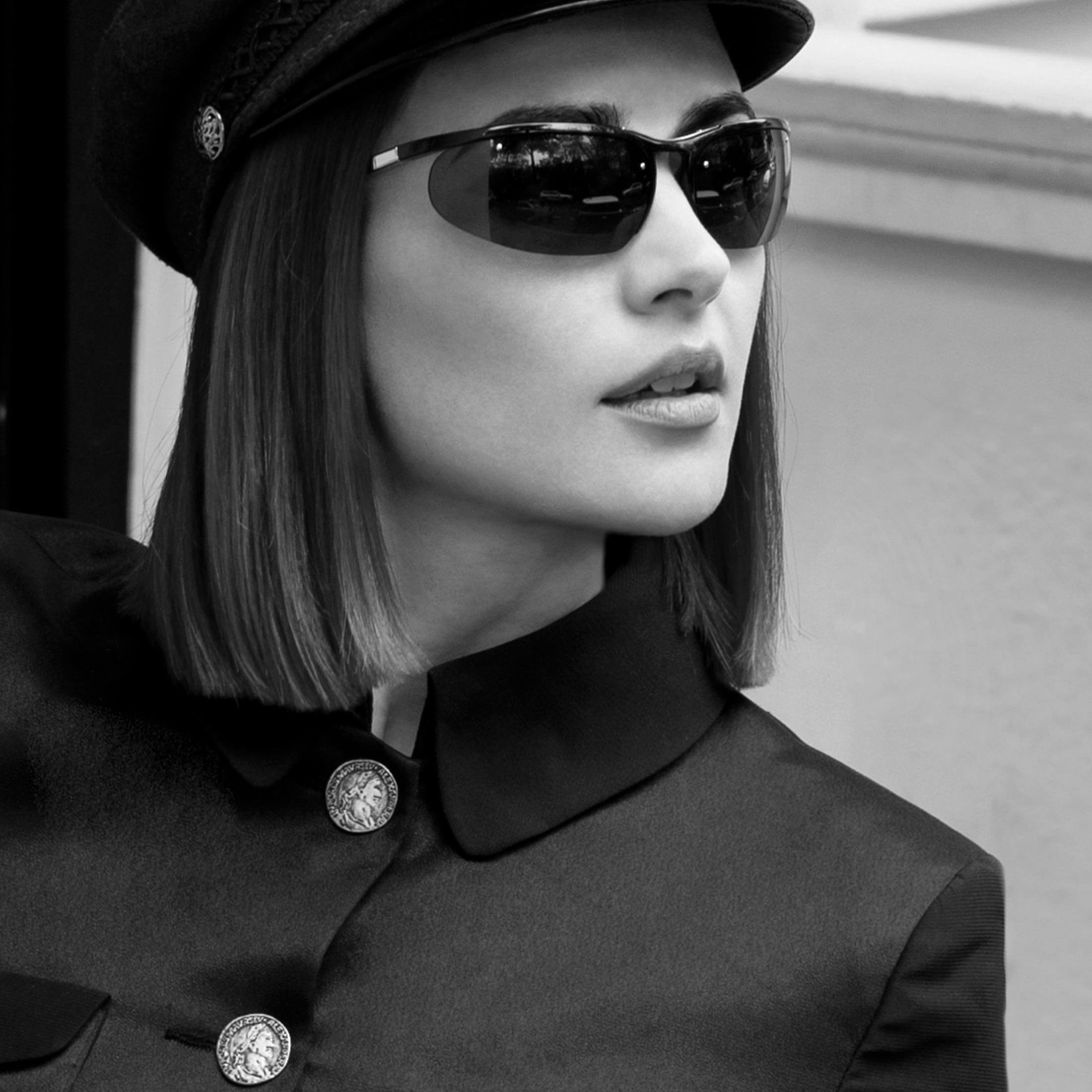 The Continental™ - Black with Palladium arms - Deep blue