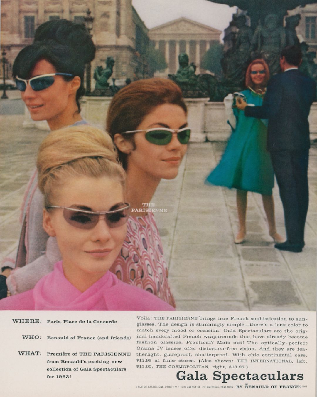 Vintage Poster - The Parisienne, 1963