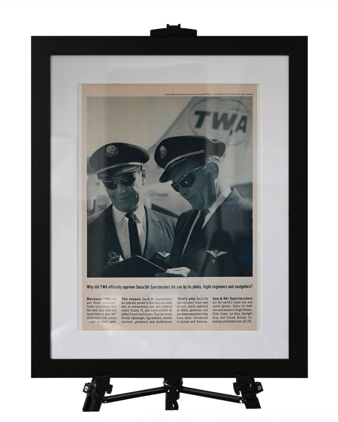 Vintage Poster - The TWA Pilots, 1963