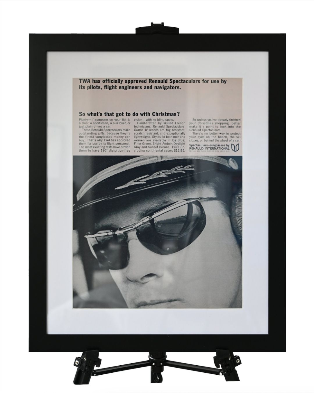 Vintage Poster - The TWA Captain, 1965