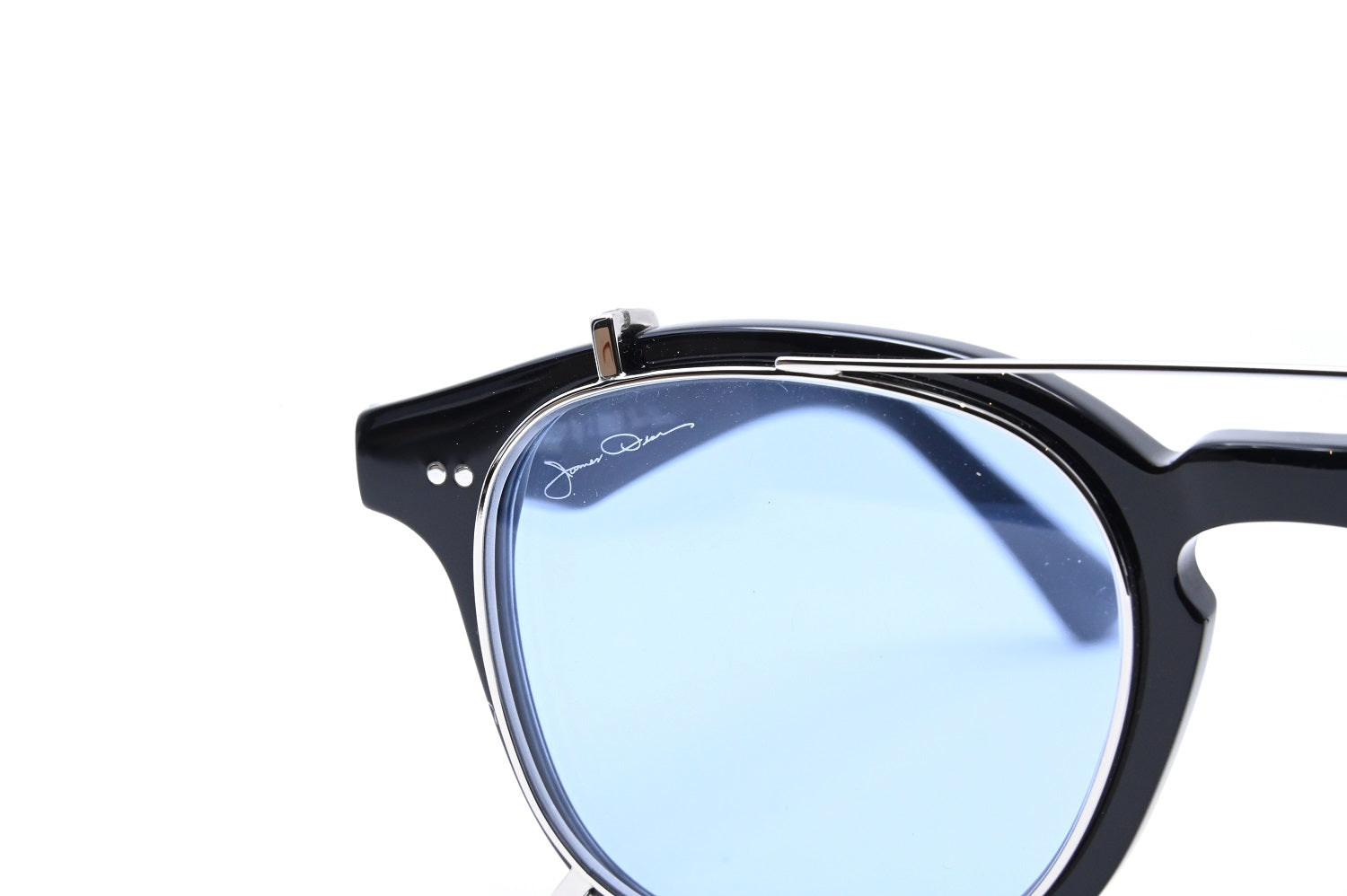 James Dean® '1955' - Piano Black with Palladium - Sky Blue