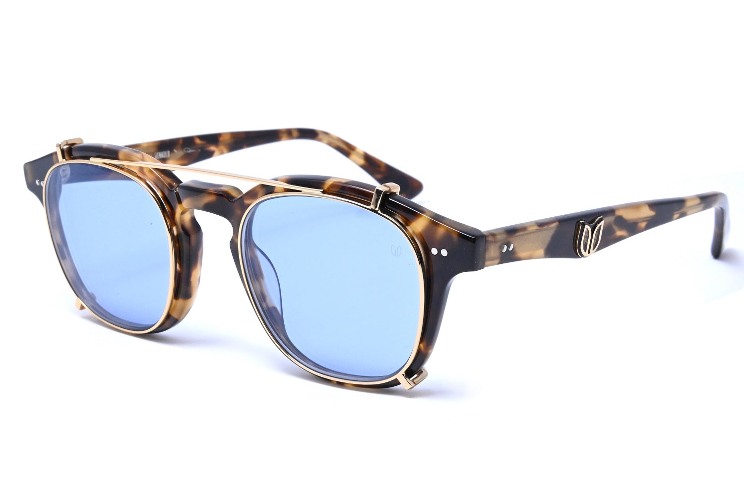 James Dean® '1955' - Tortoiseshell with Gold - Sky Blue